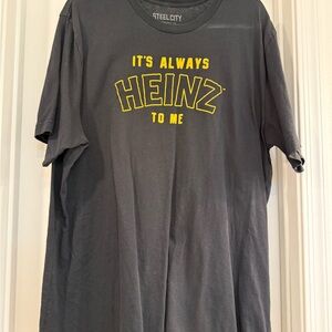 Men's Black T-Shirt - 'It's Always Heinz to Me'